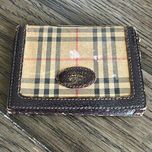 Burberry Nova Check ID Card Wallet